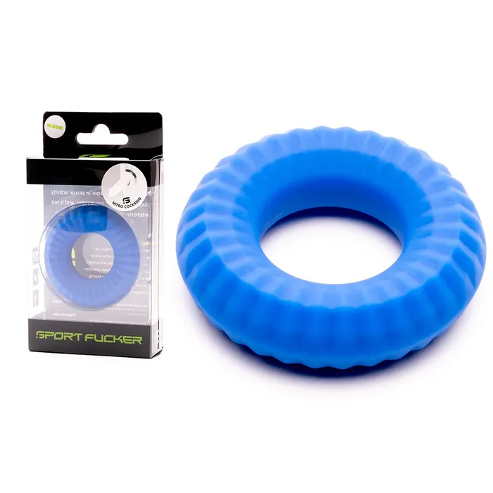 Sport Fucker Male Sex Toys Sport Fucker Nitro Ring Siliconen Cockring of Ball Stretcher Blauw Sport Fucker Male Sex Toys Sport Fucker Nitro Ring Siliconen Cockring of Ball Stretcher Blauw
