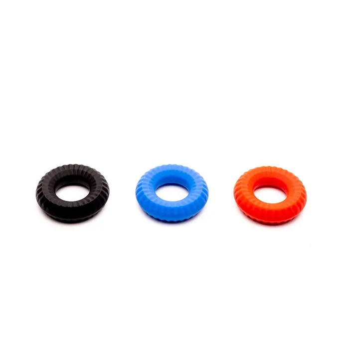 Sport Fucker Male Sex Toys | Sport Fucker - Nitro Ring - Siliconen Cockring of Ball Stretcher - Blauw