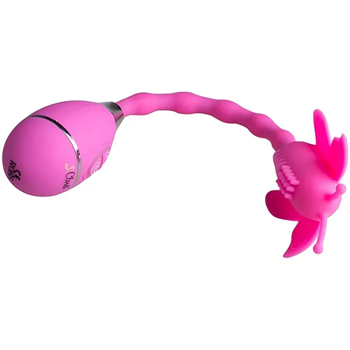 The Celine Bendable Butterfly Wand - Rosa | Closet Collection Vibrators