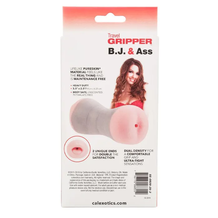 Travel Gripper Stroker | California Exotic Male Sex Toys Travel Gripper Stroker | California Exotic Male Sex Toys