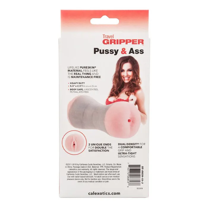 Travel Gripper Stroker | California Exotic Male Sex Toys Travel Gripper Stroker | California Exotic Male Sex Toys