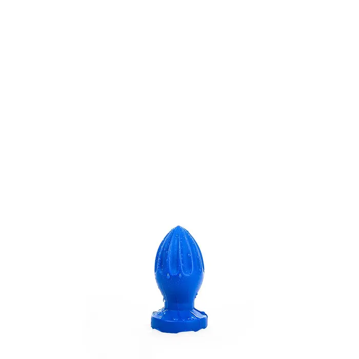 Vibrators | All Blue - Buttplug - 12 x 5 cm - Blauw - All Black Vibrators | All Blue - Buttplug - 12 x 5 cm - Blauw - All Black