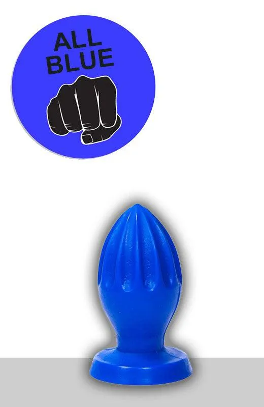 Vibrators | All Blue - Buttplug - 12 x 5 cm - Blauw - All Black Vibrators | All Blue - Buttplug - 12 x 5 cm - Blauw - All Black