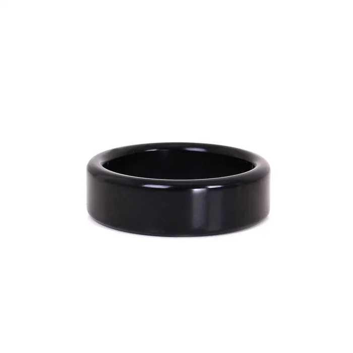 Vibrators | Kiotos Kiotos - Aluminium Lichtgewicht Cockring - Zwart