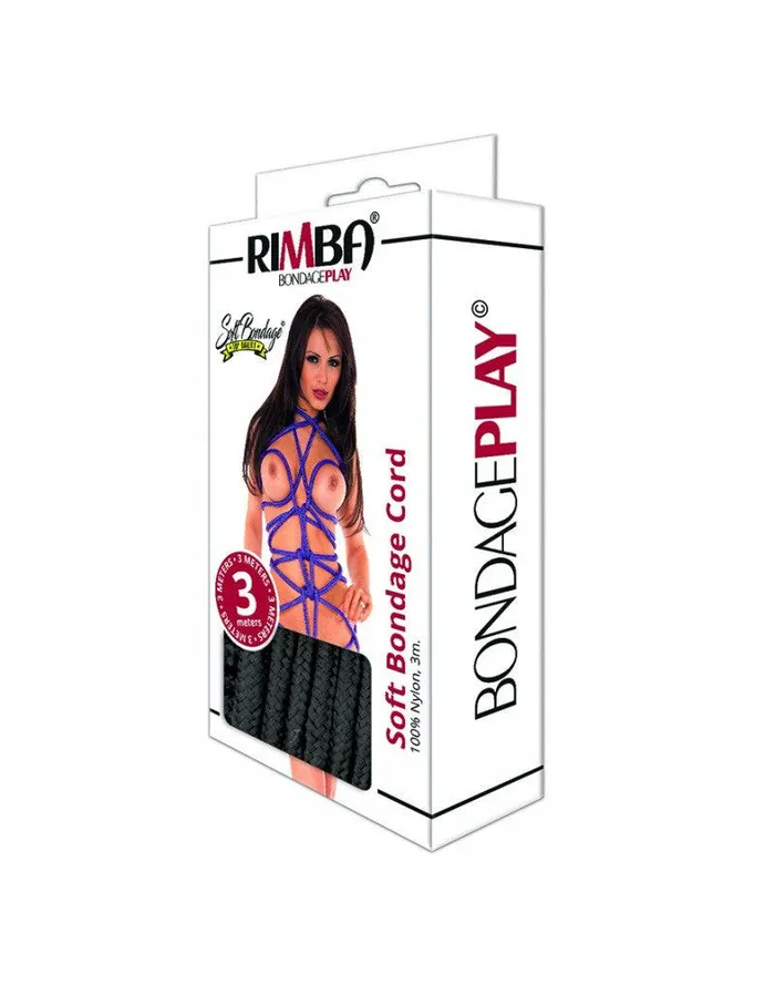Vibrators | Rimba - Zacht Japans Bondagetouw - Zwart - Rimba Bondage Play