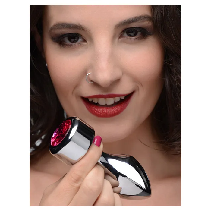Weighted Base Aluminum Plug Gem | XR Brand Anal Weighted Base Aluminum Plug Gem | XR Brand Anal