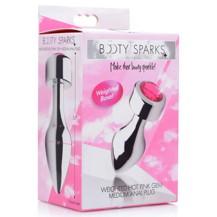 Weighted Base Aluminum Plug Gem | XR Brand Anal Weighted Base Aluminum Plug Gem | XR Brand Anal